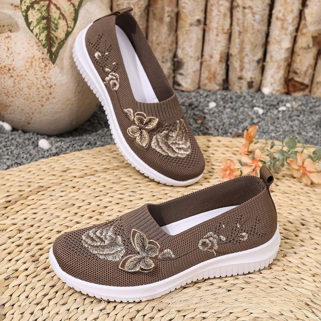 Schoenen Zomer Ademende Sandalen Dames Sneakers Antislip Zachte Zool, Casual Schoenen Wandelschoenen