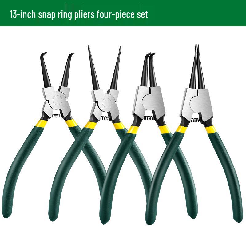 Small Pointed Nose Snap Ring Pliers for Internal/External Circlip, Spring, Expansion, and Retaining Rings
