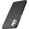 Protective Case - Samsung - Galaxy A32 5G - Liquid Silicone - Shockproof - Slim - Black