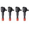 GzYcsFocusqp [Set of 4] Ignition Coils for Honda Fit, Mobilio, Spike, Airwave (GK1, GK2, GB2, GB1, GJ1, GJ2) - Part Number: 30520-PWC-003 (CM11110)