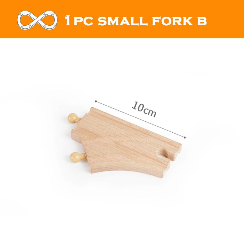 All Kinds Wooden Track Accessories Beech Wood Railway Train Track Toys Fit for Biro All Brands Wooden Tracks Toys for Kids Gifts