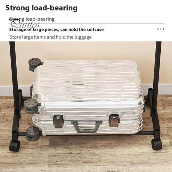 Nowoczesny modułowy wieszak na ubrania, wytrzymały, łatwy w montażu, podwójny drążek, wieszak na ubrania