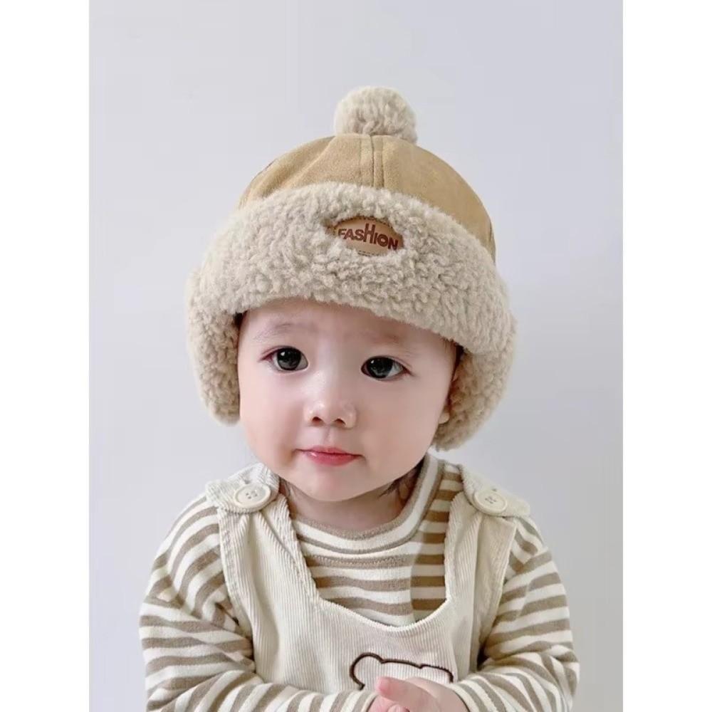 Cute Kid Lei Feng Hat Fleece-Lined Ear Protection Cap New Warm Hat Children