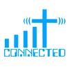 Adesivo riflettente per auto e veicoli cristiani con croce connessa WiFi