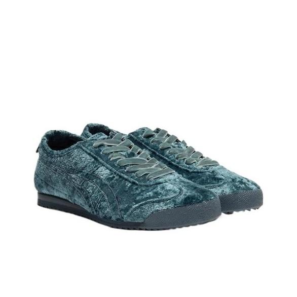 ONITSUKA TIGER Mexico 66 Velvet Grand Shark Unisex Sneakers Green 1183C270-400