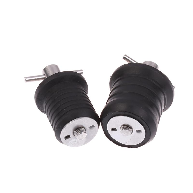 25Mm/32Mm T-Handle Drain Plug Twist-Turn Marine Boats Drain Plugs Rubber Plugs With Stainless Steel Handle Boats Accessories
