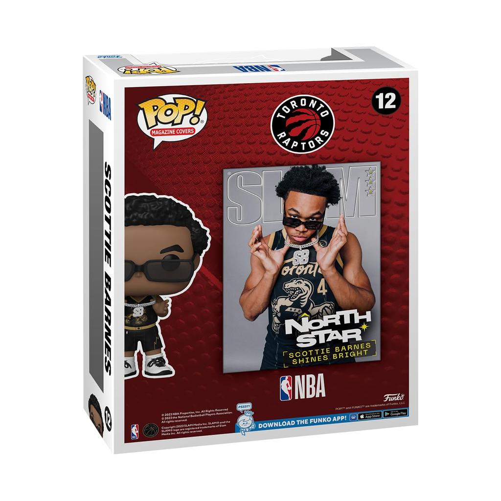 Funko Slam Cover NBA Funko Slam Cover Basketball Scotty Barnes Figure