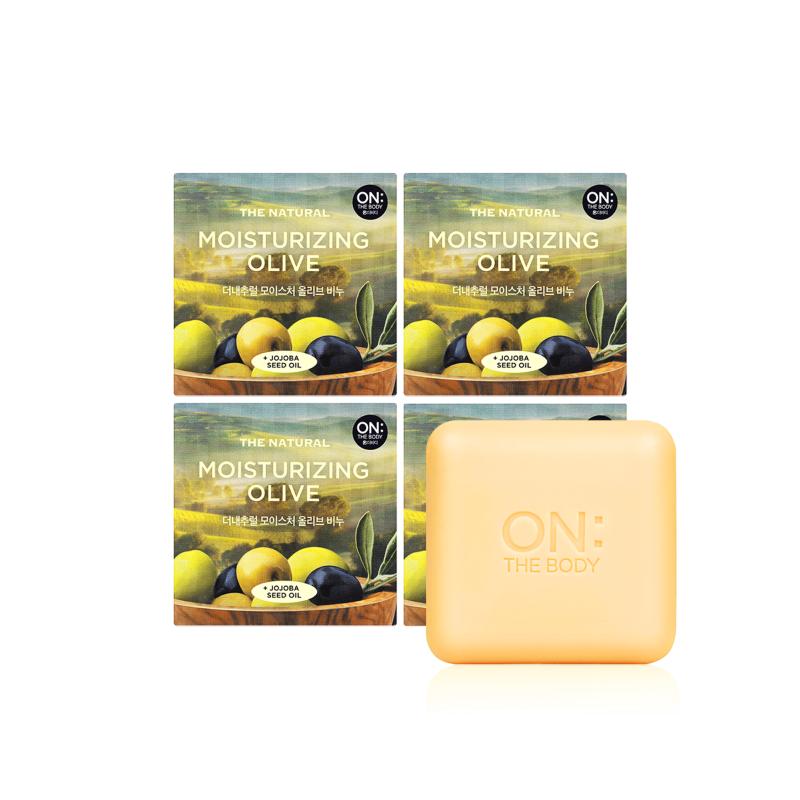 On the Body The Natural Olive Soap 90g x 4