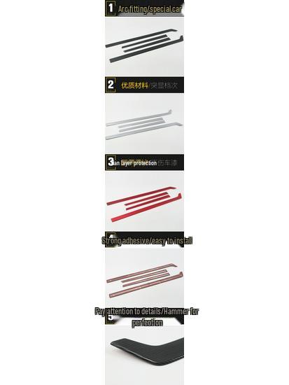 CRV Door Edge & Bumper Anti-Scratch Trim Stickers