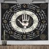 Zodiac Astrology Constellation Tapestry Indie Hippie Sun Moon Tapestry Tarot Astrology Altar Tablecloth Aesthetic Room Decor