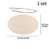 Unfinished Wood Boards Blank Wood Signs with Hanging Ropes Door Hanger DIY Wooden Sign Paintings Art Carving Crafts Wood Chips