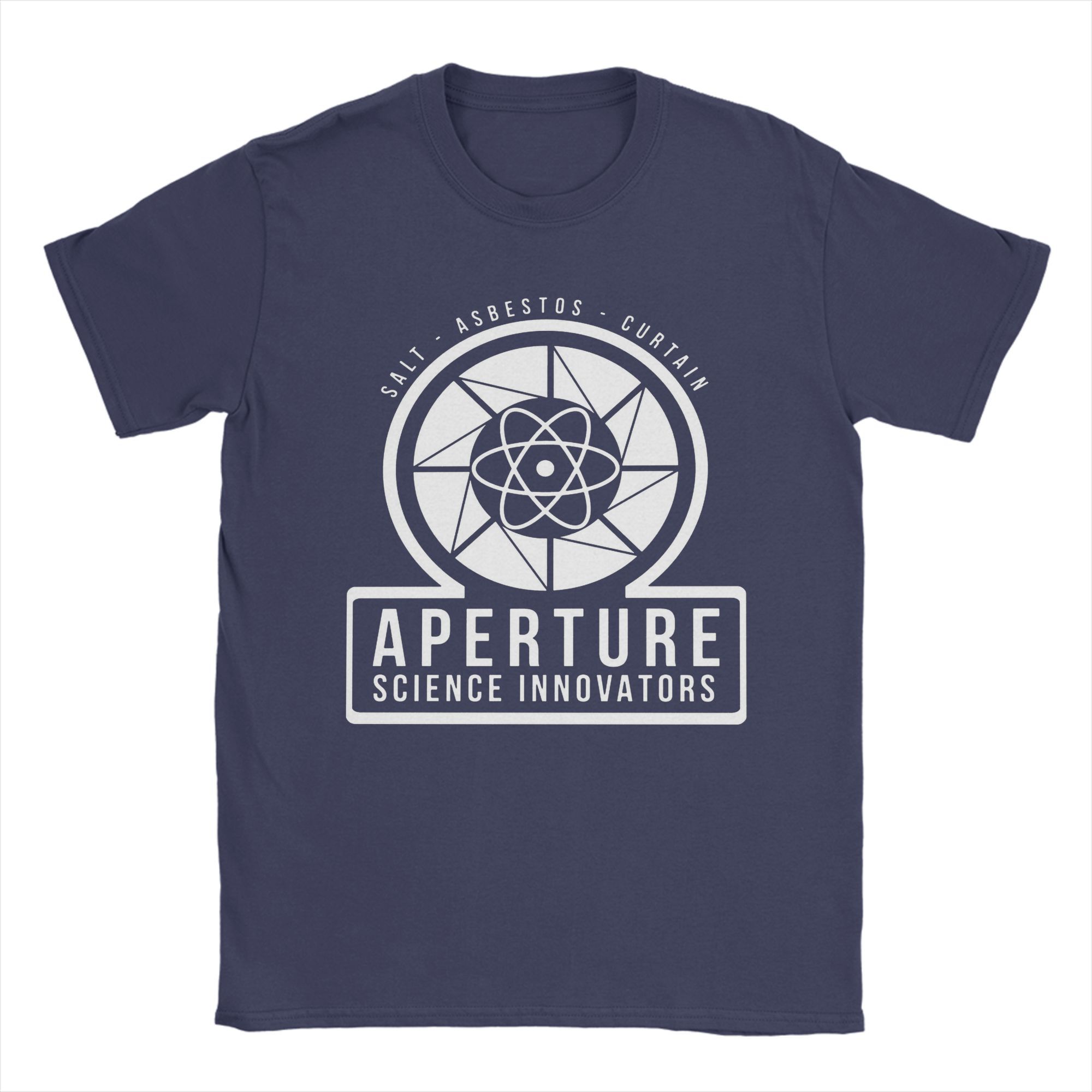 

Unisex Portal Aperture Science Laboratories T Shirts Game Tops Novelty Short Sleeve O Neck Tee Shirt Printed TShirt L