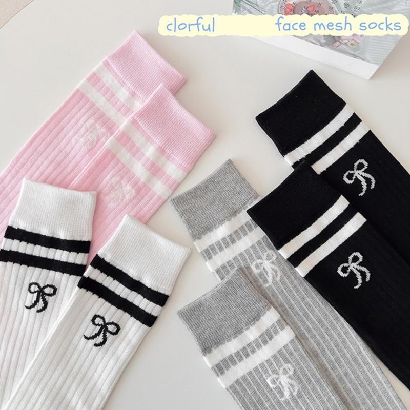 Pair Knee Length Socks Kids Long Socks Elastic Over the Knee Socks Breathable for Ages 3 To 12 Perfect for Everyday Wear