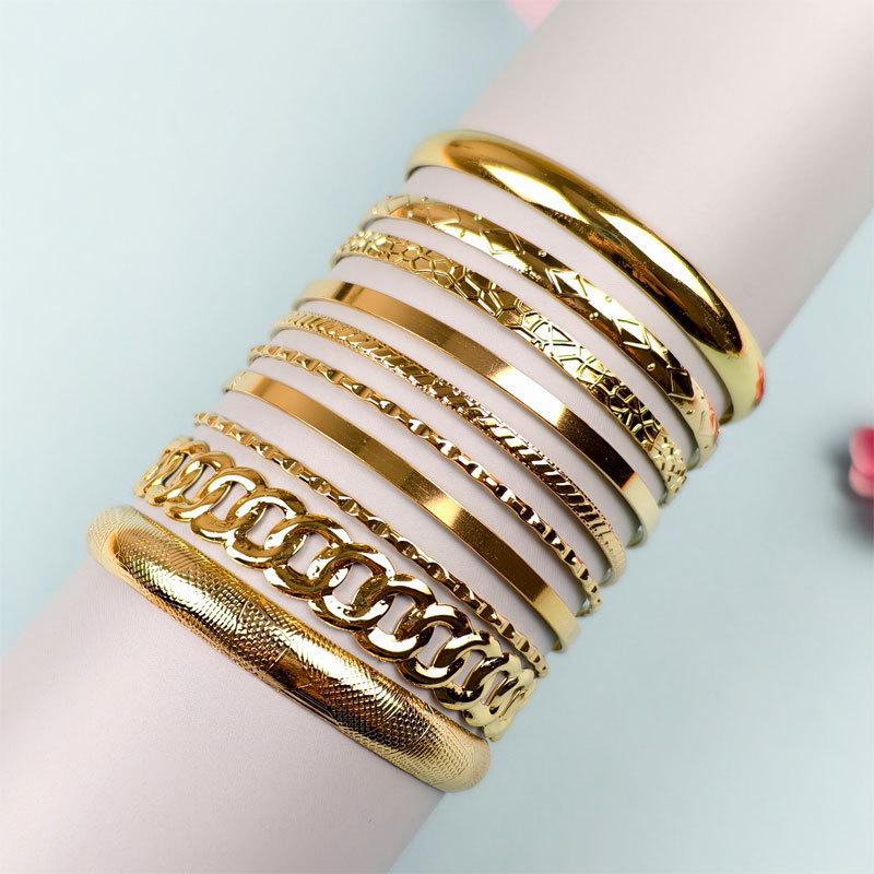 New Style Fashion Open Cuff Bracelet - Stackable Jewelry for European & American Markets