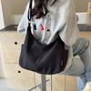 Popular New Solid Color Simple Large Capacity Fashion Daily Spring and Summer Casual Shoulder Bag Messenger Bag
