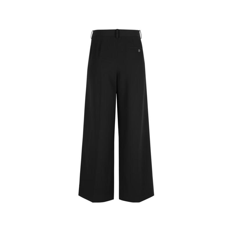 JNBY Autumn Wool Blend Wide-Leg Straight Pants