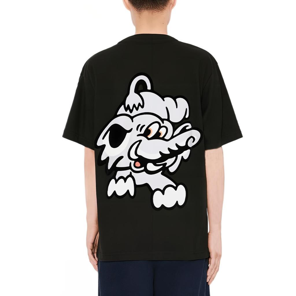 Kenzo Camiseta de cuello redondo con logo flocado X Verdy FF55TS4994SG-99J