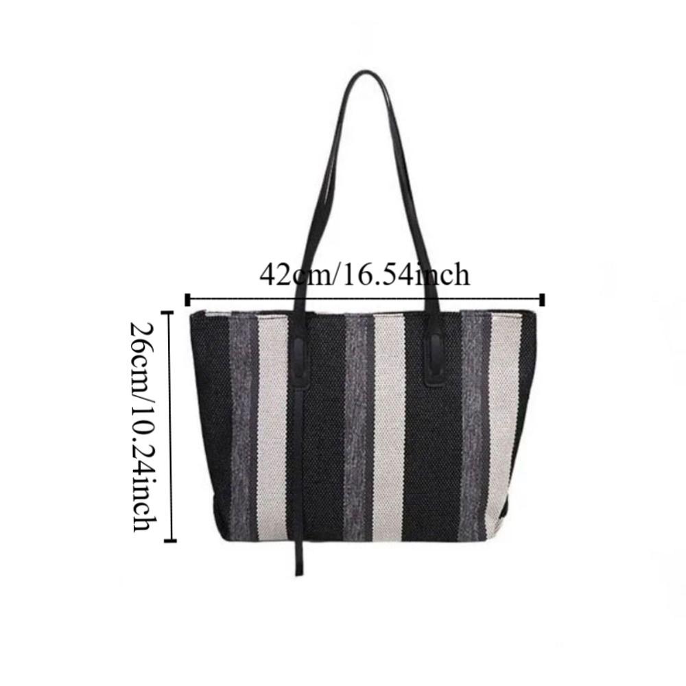 Eco-friendly Canvas Cloth Bags Lightweight Tote Bag Durable Shoulder Bag Female Use