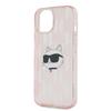 Karl Lagerfeld Klhcp13Mhklpchp Iphone13 6.1 Różowy/Pink Hardcase Iml Choupette Head & Monogram