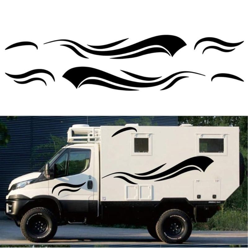 Eye Catching Car Weatherproof Decorative Stickers for Motorhomes Enthusiasts Seeking Unique Designs & Easy Application