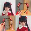 Pearl Bow Tassel Hanfu Hair Hoop Children's Headband Chinese Style Hair Band New Year Headress