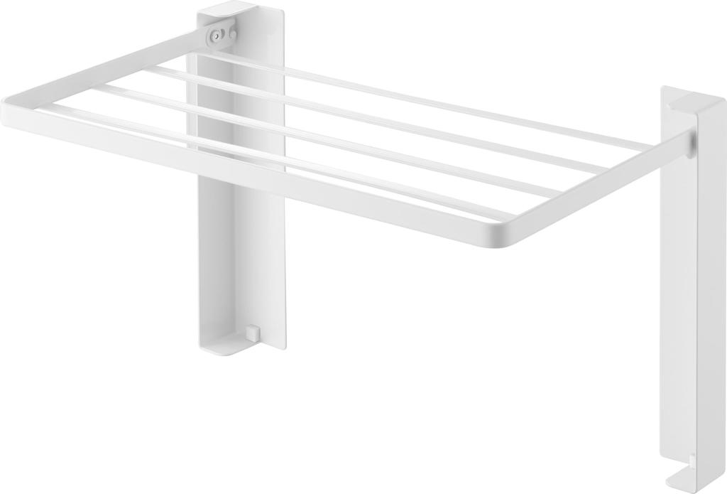 Yamazaki a Magnetic Folding Shelf for Next To a Washing Machine That Opens To a Convenient Measures 41cm W X 25cm D X Convenient for Temporary Product