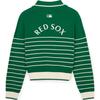 New MLB Boston Red Sox Knitwear Women's Green 3FKPV0244-43GNS