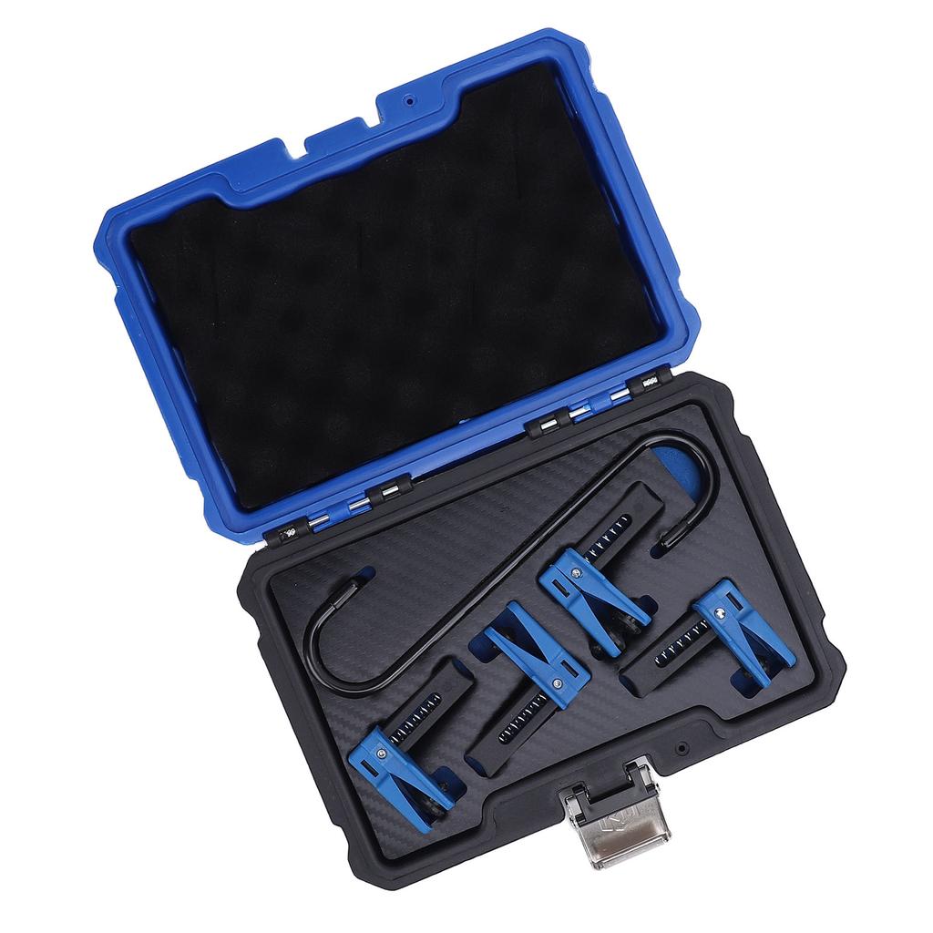 Brake Fluid Line Clamp Tool with Caliper Hangers 5 16in 3 8in 1 2in Banjo Brake Line Stopper Kit for Transmission