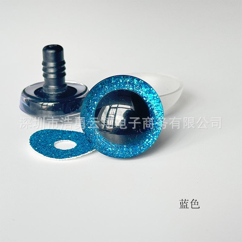 10 Stück 18mm Plastikaugen zum Puppenmachen, Augen für Stofftiere, Spielzeugaugen
