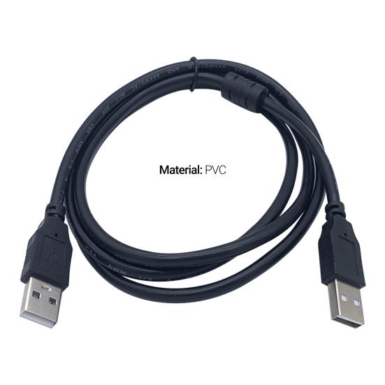Datový kabel Vysokorychlostní přenosový kabel se stabilním výstupem bez ovladače USB 2.0 A na mužský a mužský datový přenosový kabel pro radiátor