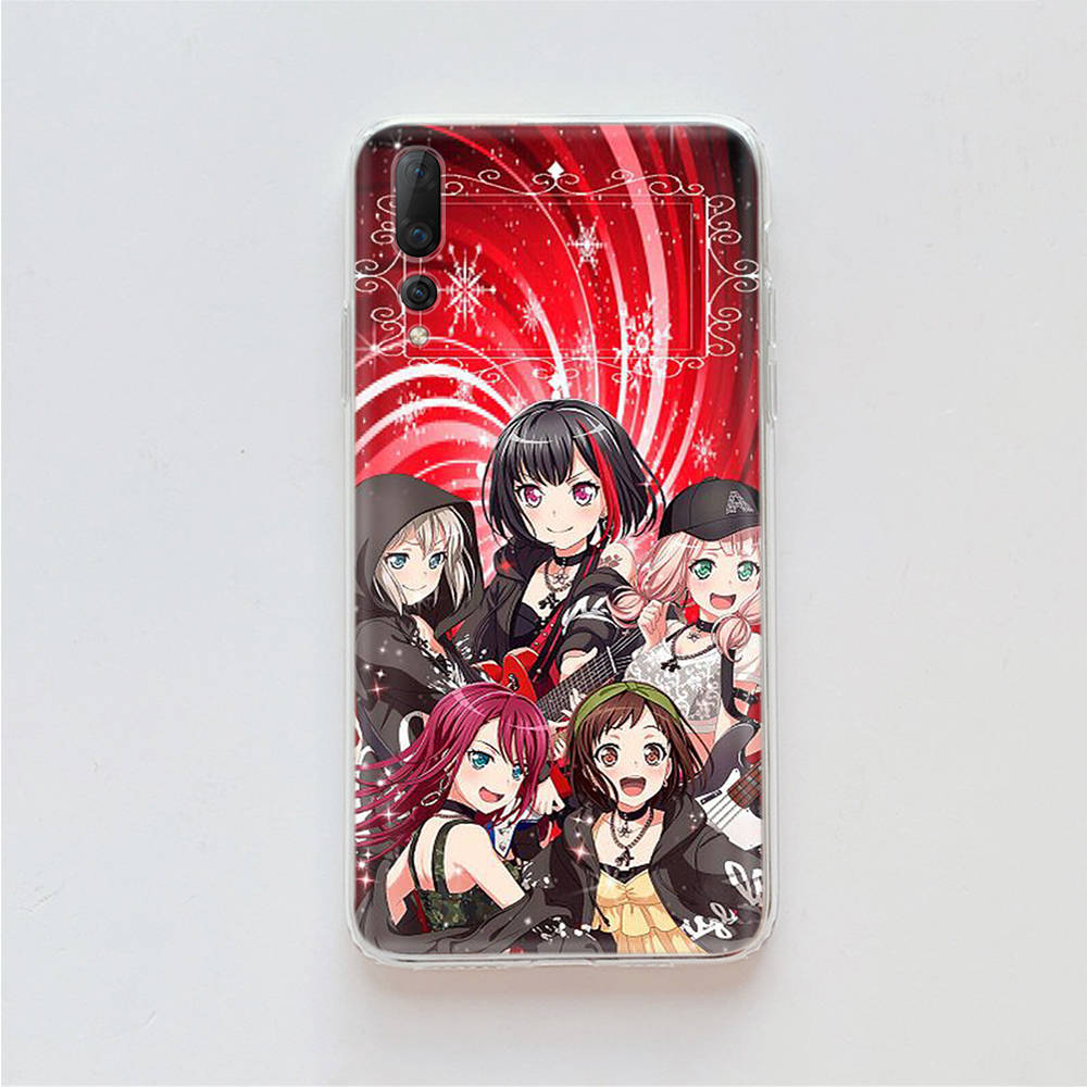 

Чехол BanG Dream TPU для iPhone XR 7 8 14 15 11 12 13 X XS Pro Max Xiaomi Redmi 13C Note 9 Samsung A22 S23 S24 Ultra Plus VIVO VIVO Y20i кожа буйвола