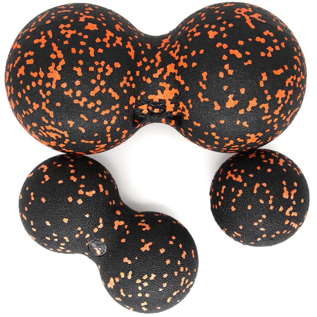 EPP-Massageball-Set, Lacrosse-Ball, hohe Dichte, leicht, Rücken-, Nacken- und Fußmobilitätsball, myofasziale Tiefengewebeentspannung