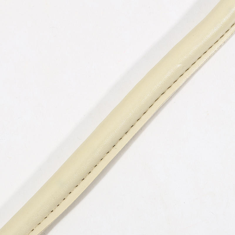 Women Handbag Replacement Strap Forty Centimeter PU Leather Adjustable Detachable Round Handle With Buckle Purse Crossbody Strap Accessory For Handbag