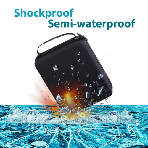 LTGEM EVA Hard Case for YAMAHA MG10XU, MG10, and MG06 10-Input Stereo Mixers - Protective Travel Carrying Storage Bag