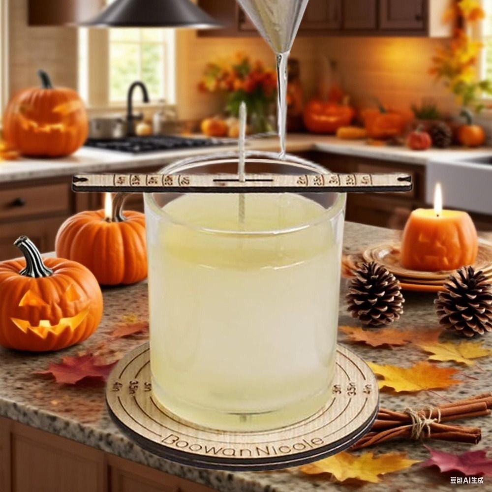 Universal Candle Wick Centering Tool Wick Centering Tool  for Most Candle Jars And Refill Sizes