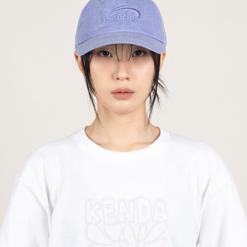 

KENDA SLASH LOGO PIGMENT BALL CAP - LIGHT PURPLE / PGBC01-14s LIGHT PURPLE_FREE