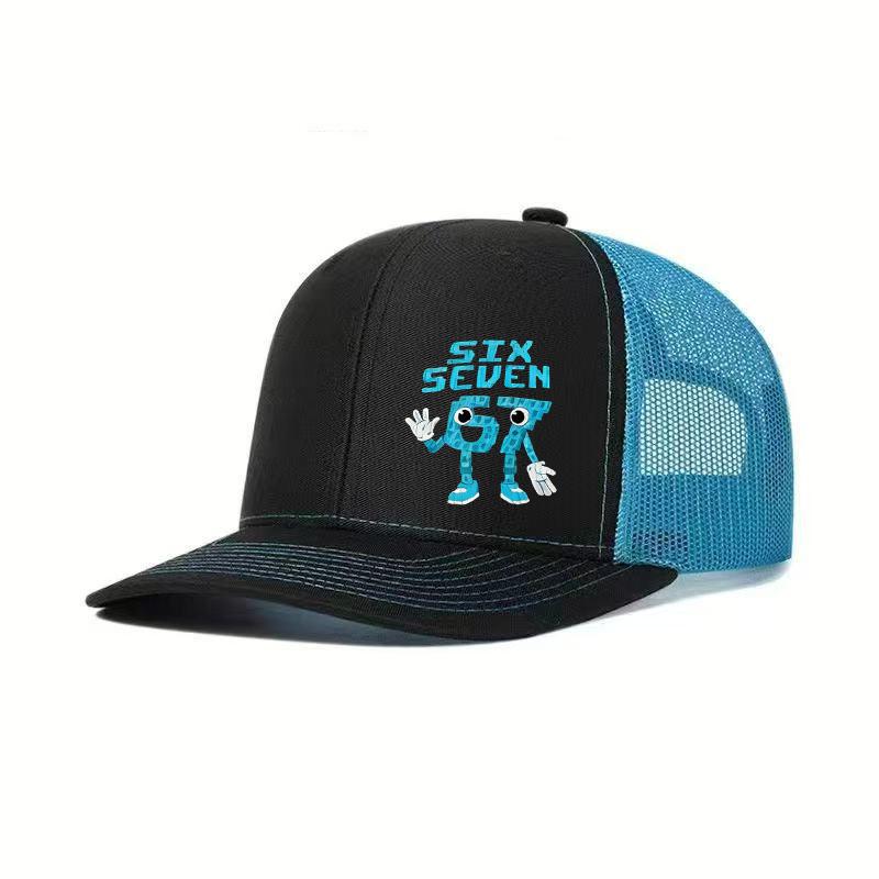 1PC compared to 67 pixel explosive mesh cap! Breathable and sweat resistant, a must-have streetwear for trendsetters