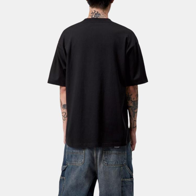 Carhartt WIP FW25 S/S Schooling Heart T-Shirt Comfortable Loose Fit Square Label Casual Short Sleeve T-Shirt Men Tops I035455-89-XX