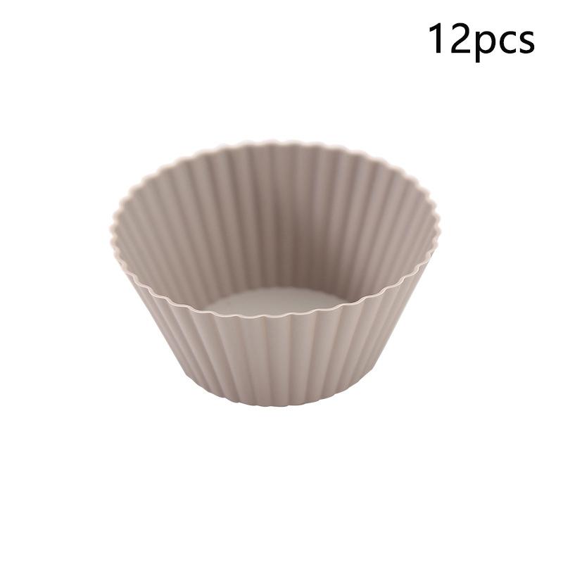 

12 шт. силиконовых разделителей для ланч-боксов, разделители для ланч-боксов Bento, разделители для ланча, тарелки, чашки, заправка для салата для детей, аксессуары для обеда серый