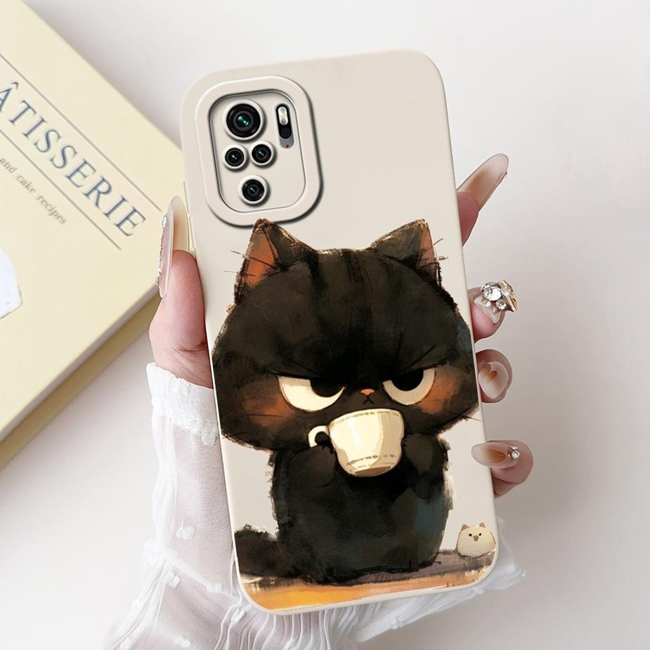 For Xiaomi Redmi Note 10 4G Case Note 10S Cute Rabbit Cartoon Back Cover Soft Silicone Phone Case For Redmi Note 10 Pro Max Bags