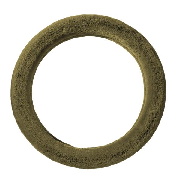 Husa volanului masinii Husa volanului de toamna Husa volanului din pluș de mașină Moale Fuzzy Anti-alunecare Toamna Iarnă Cald Culoare solidă Universal 38cm