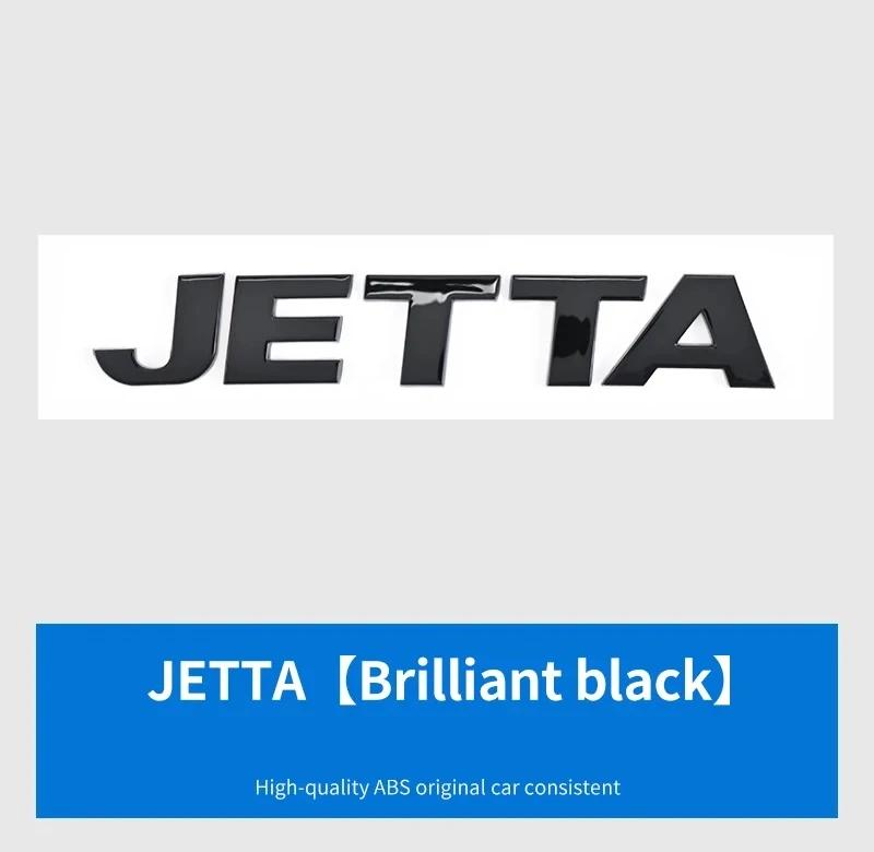 For VW For Volkswagen GTI/CC/V6/V8/Caddy/Jetta/Lavida specific ABS plastic trunk badge sticker silver black decorative label w