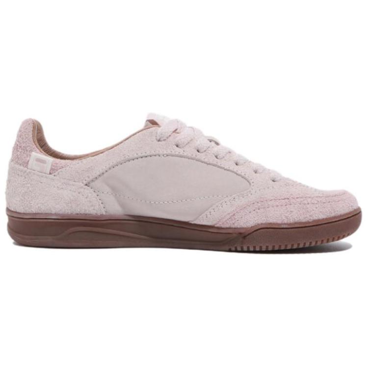 FILA Slantshot Comfortable Low top Skateboard Shoes Unisex Pink Korean Style 1TM01997F650