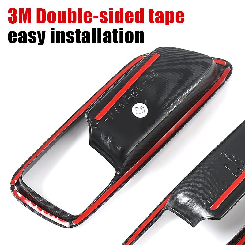 For Toyota Corolla Cross Xg10    2024 2025 Hybrid Car Inner Door Handle Bowl Cover Trim 3d Trims Accessories