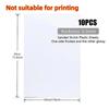 10 Pieces Shrink Plastic Sheets 20X29Cm Sanded Shrink Films Papers For Keychain Making Diy Craft