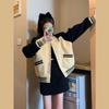 Retro Baseball Uniform Jacket for Women In Spring and Autumn New Style Small Fragrance Korean Loose Versatile Jacket Top