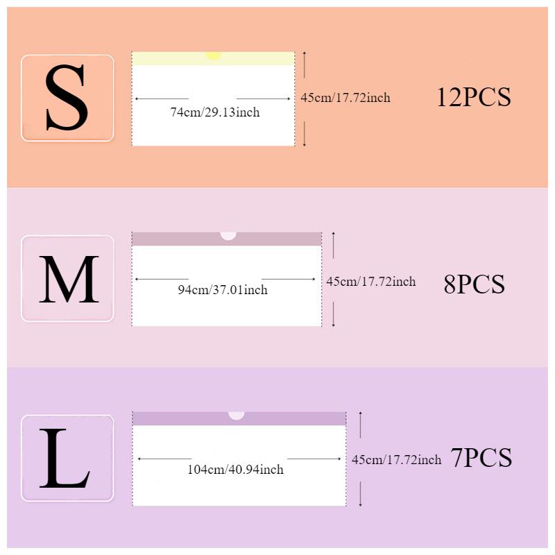 1/2/3Rolls Disposable Cat Litter Bags Disposable Pet Waste Bag with Drawstring Quick Clean Portable Cat Litter Box Liners Bags