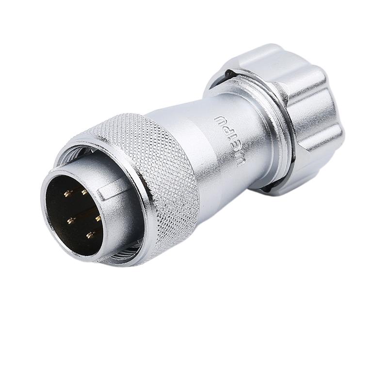 WEIPU WS20 TP+Z M20 Industrial Power Aviation Plug Socket Waterproof Connector 2 3 4 5 6 7 9 12 Pin Screw Lock Panel Connectors