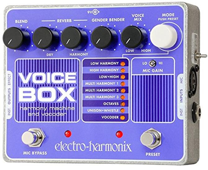 

electro-harmonix electro-harmonics vocal effector Voice Box