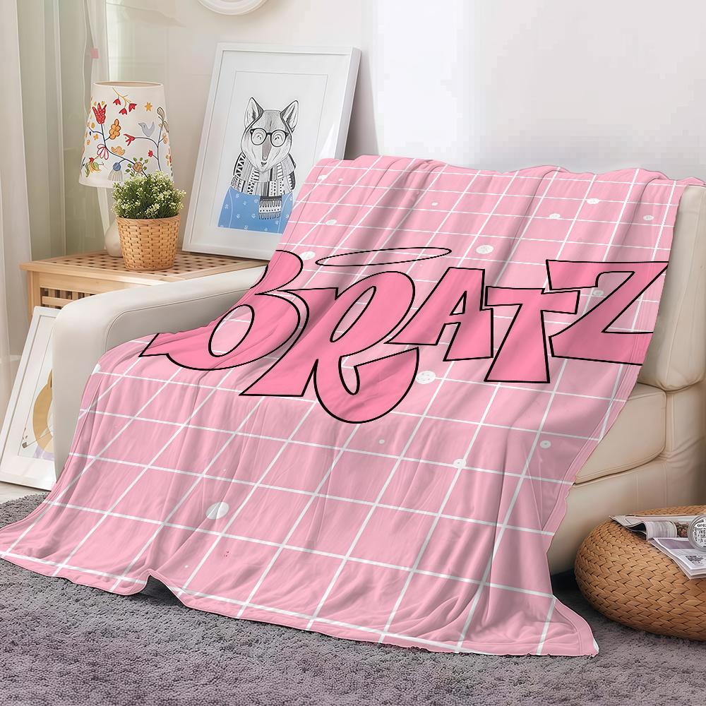 

Модная Красивая Кукла B-bratz Плед Теплый и Мягкий Подходит для Спальни Гостиной Дивана Кровати Офиса Путешествий Кемпинга 30x40in